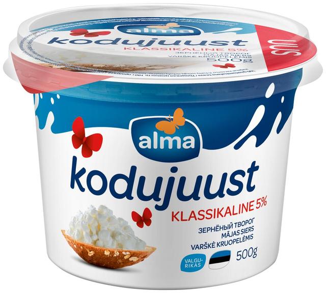 Kodujuust 5% 500g