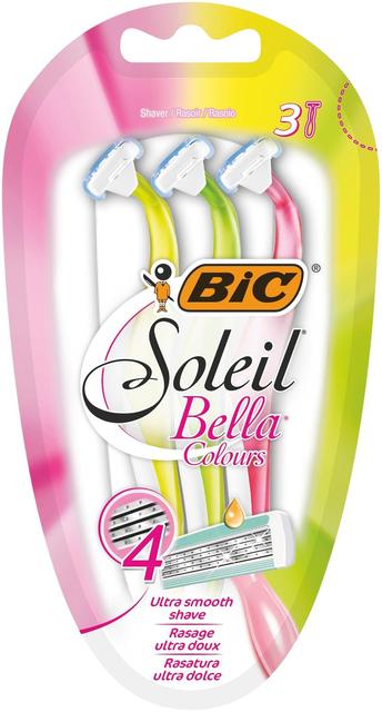 BIC varsiterä Soleil Bella Colours 3-pack