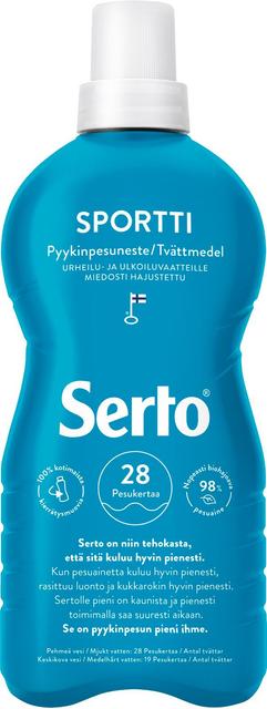 Serto Sportti Pyykinpesuneste 750 ml