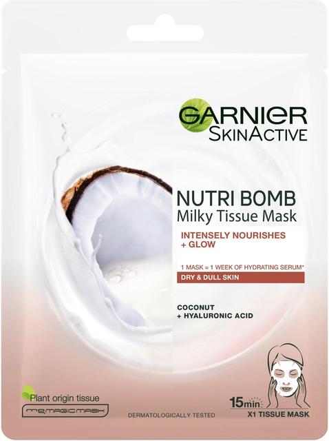 Näo-kangasmask Nutri Bomb Milky