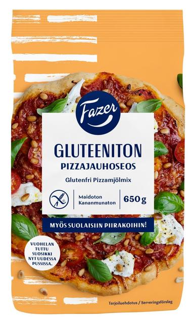 Fazer Gluteeniton Pizzajauhoseos 650 g