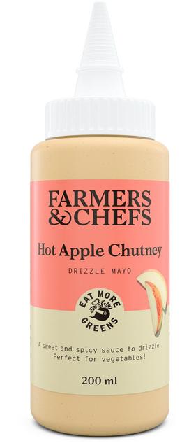 Farmers & Chefs Hot Apple Chutney Drizzle Mayo kastike 200G