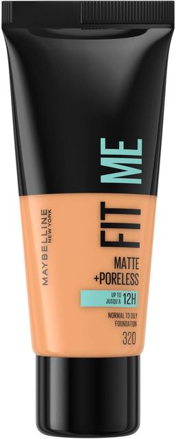 Maybelline New York Fit Me Matte+Poreless -meikkivoide 320 Natural Tan 30ml