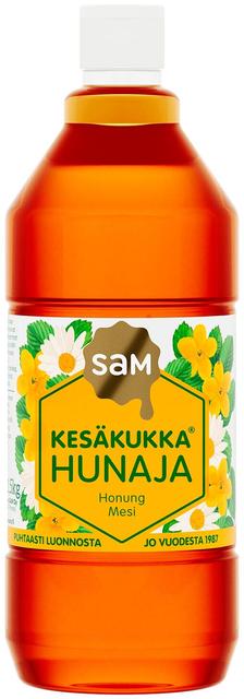 Hunajainen SAM Kesäkukka Hunaja 1,5Kg
