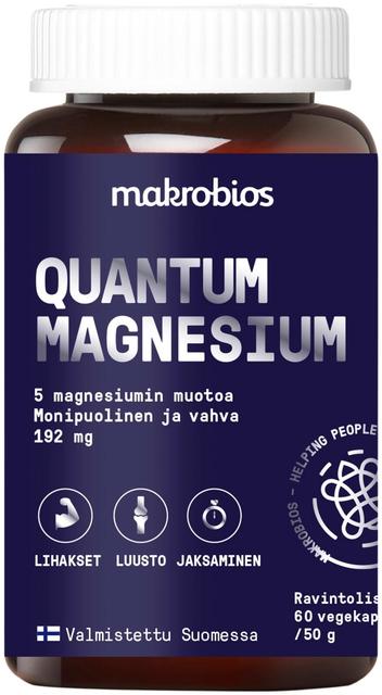 Makrobios Quantum magnesium 60kpl 50g