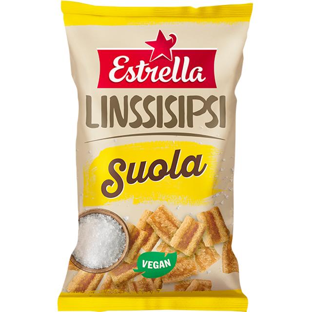 Estrella Linssisipsi Suola 110g