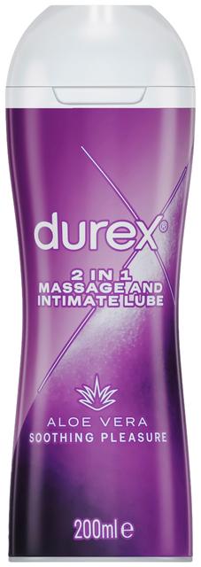 Durex Play Massage 2in1 Aloe Vera liukuvoide 200ml