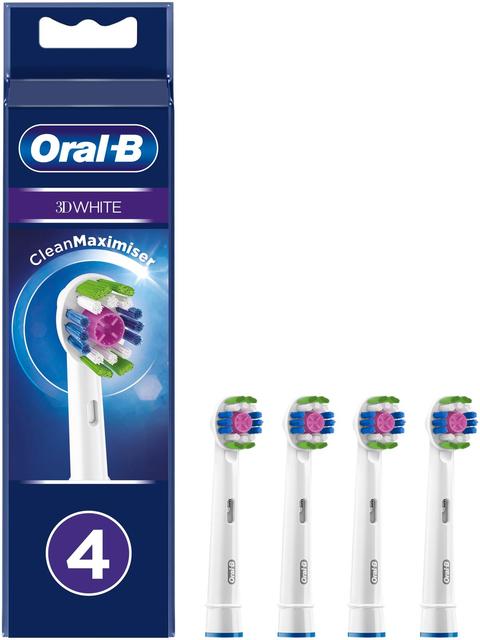 Oral-B Vaihtoharja 3D White CleanMaximiser -tekniikalla 4kpl