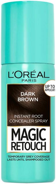 L'Oréal Paris Magic Retouch Dark Brown Suihkutettava tyvisävyte 75ml