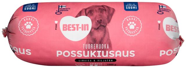 Best-In Possukiusaus Koiran Tuoreruoka 1000g