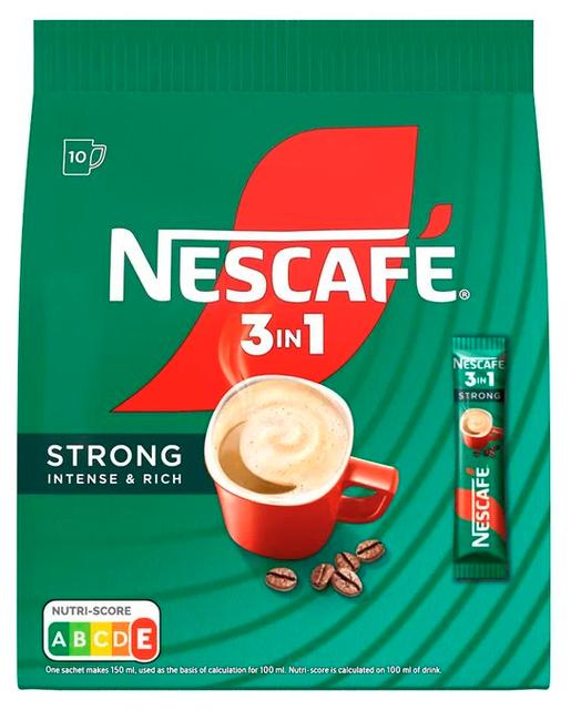 Nescafé 3in1 Strong lah.kohvijook (10x16g)