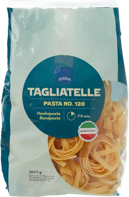 Rainbow 500g Tagliatelle nauhapasta