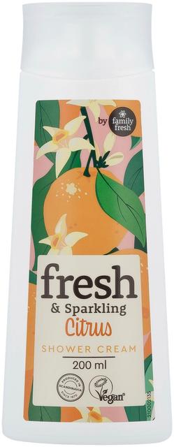 Family Fresh Sparkling Citrus Shower Cream suihkusaippua 200ml
