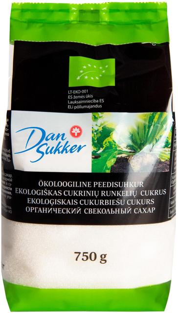 Ökoloogiline peedisuhkur 750g