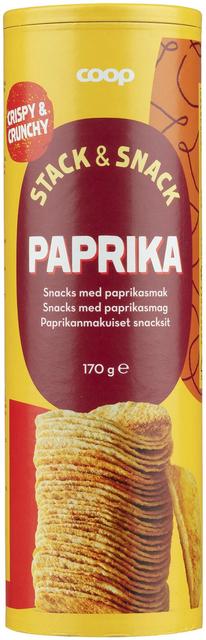 COOP KARTULILAASTUD PAPRIKA TUUBIS 170G