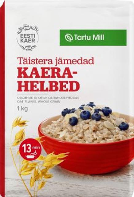 Täistera jämedad kaerahelbed 1 kg