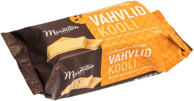 Marmiton vaniliiniga Kooli vahvel 110 g