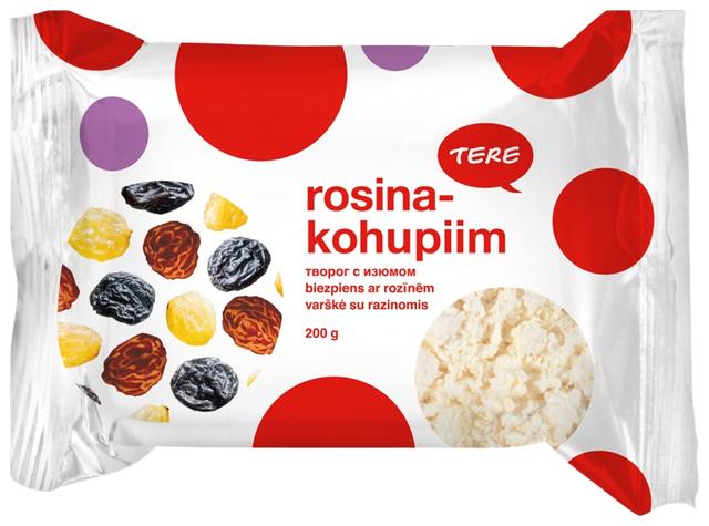 Rosinakohupiim, 200 g