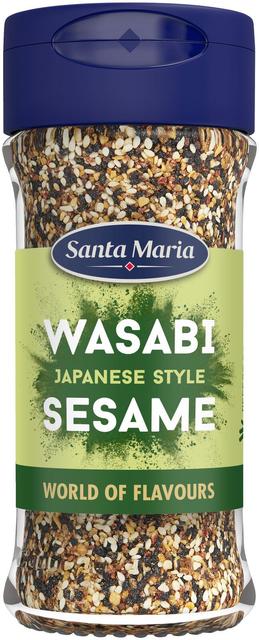 Santa Maria Japanese Wasabi Sesame mausteseos, purkki 44g