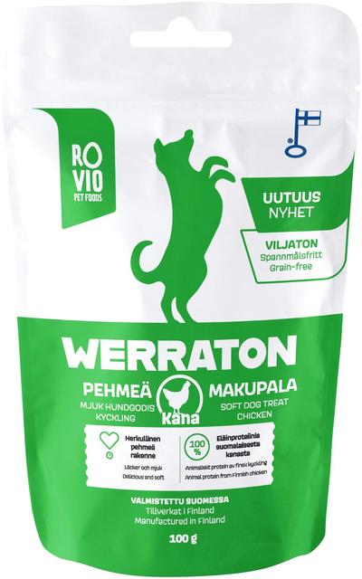 Werraton Kana koiran makupala 100g