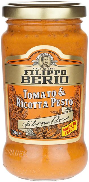 Filippo berio tomatite ja ricotta juustuga pesto 190g