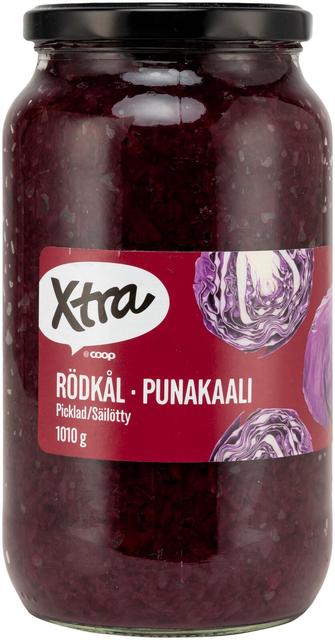 Xtra punakaali säilötty 1010 g