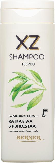 XZ 250ml Teepuu shampoo rasvoittuville hiuksille