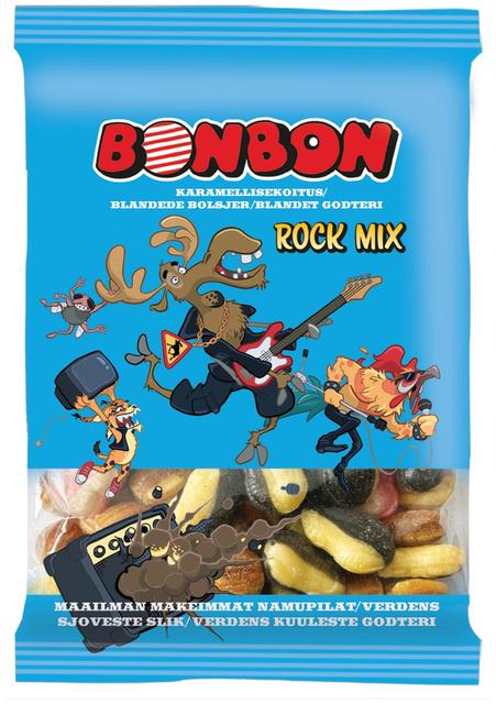 BonBon Rock Mix karamellisekoitus 170g