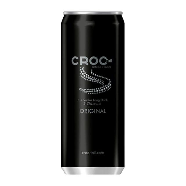 Croc Tail 330ml E + Vodka Original 4,7% cocktail alkoholijuoma