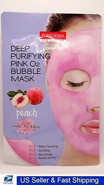 Näomask Deep Purifying pink o2 bubble