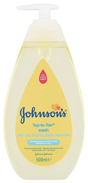 Johnson´s pesemisvahend Top-to-Toe pumbaga 500 ml