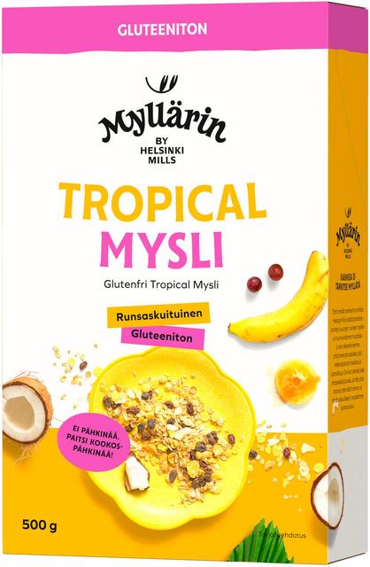 Myllärin gluteenivaba troopiline müsli 500 g