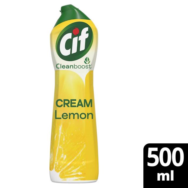 Cif Cream Lemon Puhdistusaine Tehokas puhdistus 500 ml