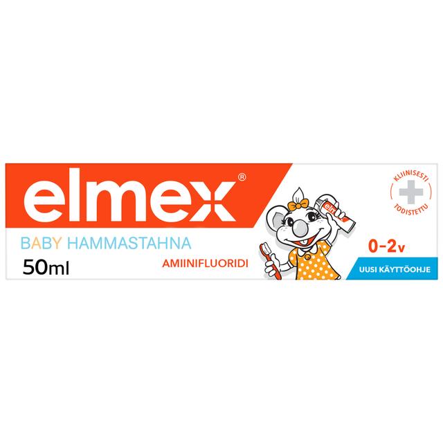 elmex 0-2 v. Baby hammastahna 50ml