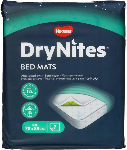 DryNites BedMats sängynsuoja 7kpl