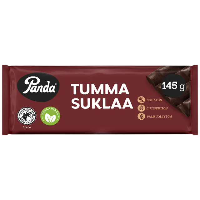 Panda tumma suklaalevy 145g