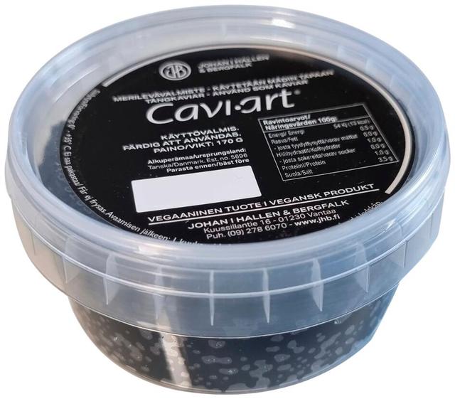 Cavi-Art merilev.musta 170 g. Vegaaninen tuote.