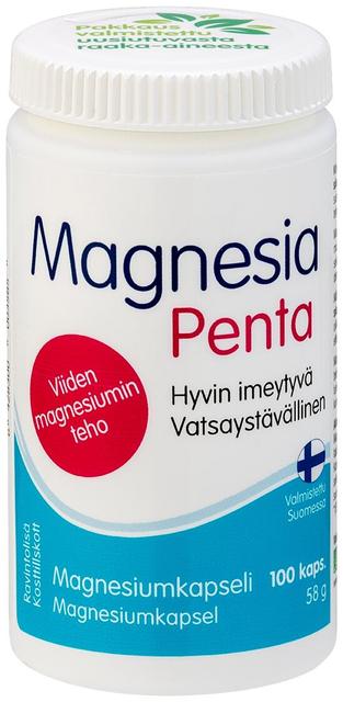 Magnesia Penta magnesiumkapseli 100 kaps