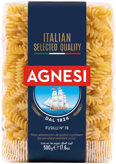 Agnesi pasta Fusilli 500g