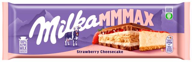 Milka straberry cheesecake 300g