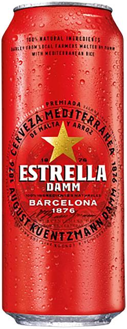 Estrella Damm Barcelona 4,6% 0,5l oluttölkki