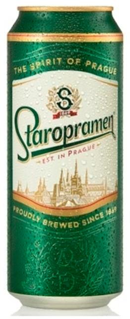 Staropramen Premium Lager olut 5 % tölkki 0,5 L