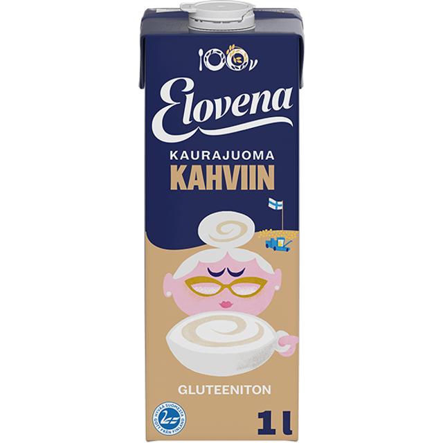 Elovena 1l kaurajuoma kahviin