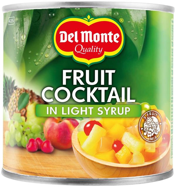 Del Monte 420g Hedelmäcocktail kevyessä sokeriliemessä