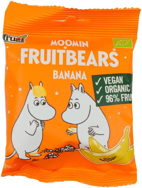 Moomin Fruitbears Banana 40g
