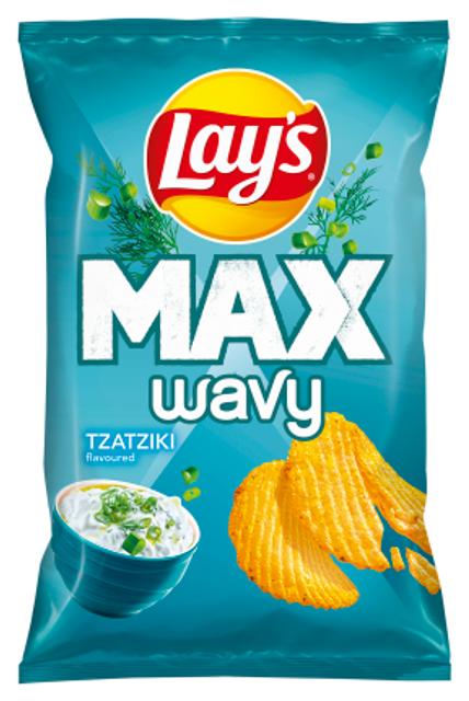 LAY'S Tzatziki-maitselised lainelised kartulikrõpsud 0,12kg