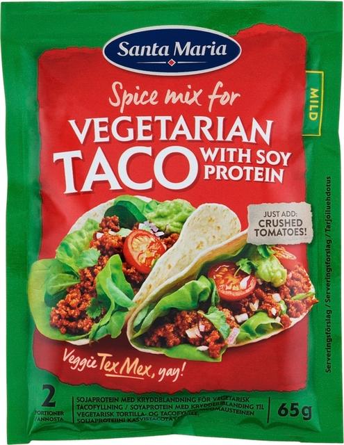 Santa Maria Vegetarian Taco Mix Kasvistacotäyte, 65g