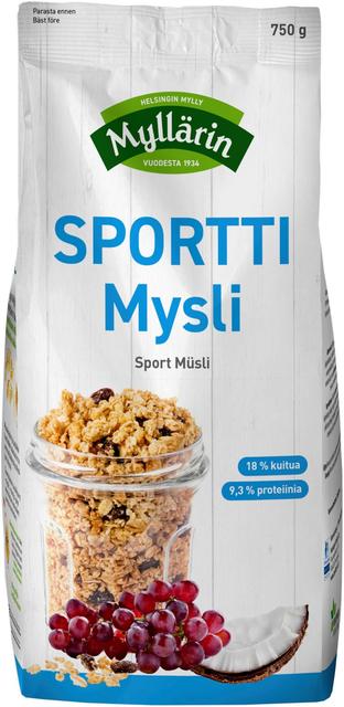 Myllärin Sportti Mysli 750 g