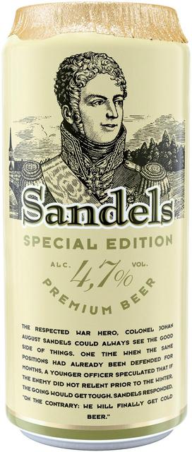 Sandels õlu 4,7%vol 500ml