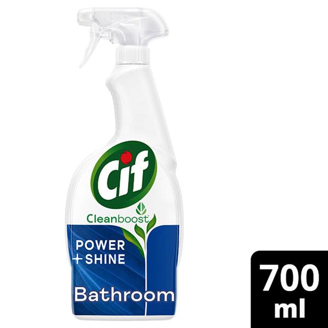 Cif Power & Shine Kylpyhuone Puhdistussuihke Ympäristömerkki 750 ml